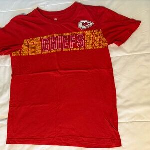 NFL Kansas City Chiefs Cotton Big Boys Short Sleeve Tee